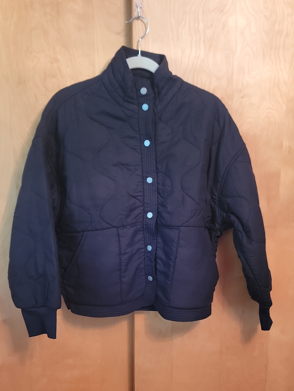 Elan Black Quilted Puffer Jacket